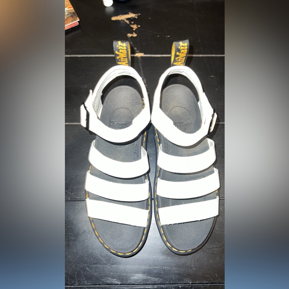 Dr. Marten white sandal size 10